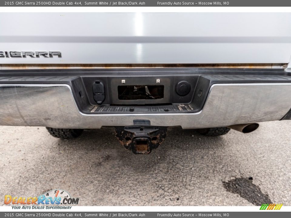 2015 GMC Sierra 2500HD Double Cab 4x4 Summit White / Jet Black/Dark Ash Photo #25