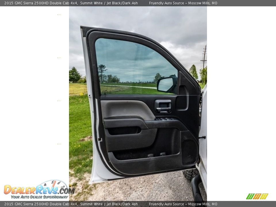 2015 GMC Sierra 2500HD Double Cab 4x4 Summit White / Jet Black/Dark Ash Photo #26