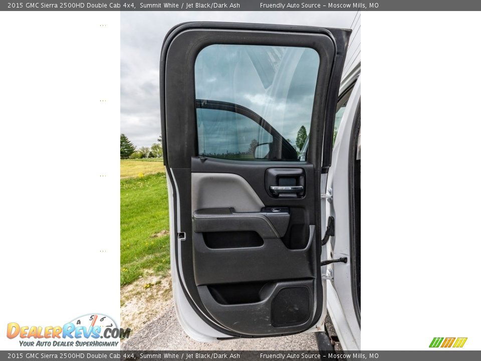 2015 GMC Sierra 2500HD Double Cab 4x4 Summit White / Jet Black/Dark Ash Photo #27