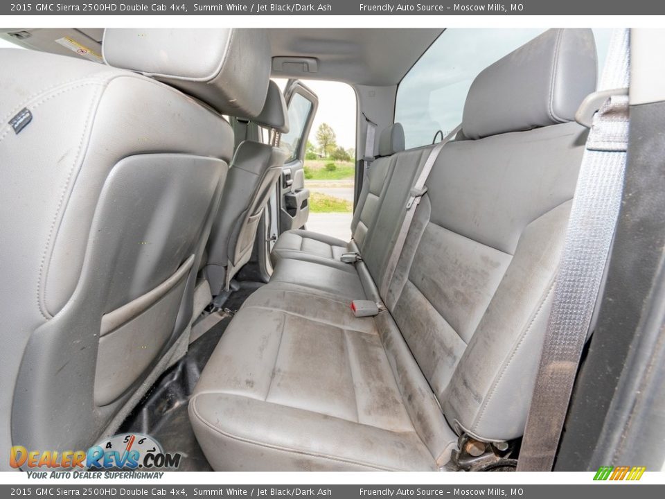 2015 GMC Sierra 2500HD Double Cab 4x4 Summit White / Jet Black/Dark Ash Photo #28