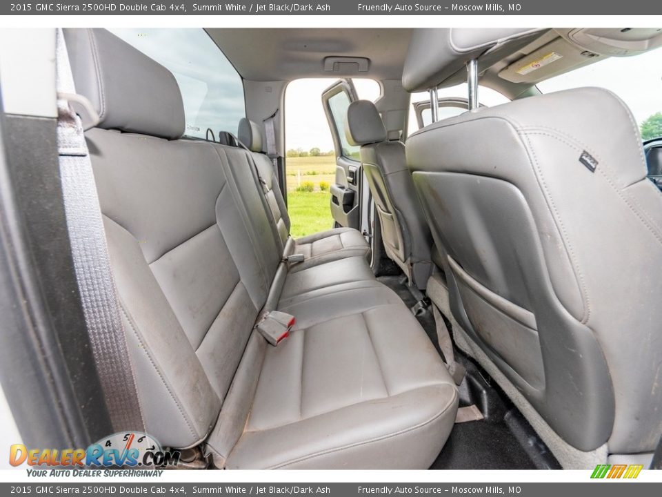 2015 GMC Sierra 2500HD Double Cab 4x4 Summit White / Jet Black/Dark Ash Photo #29