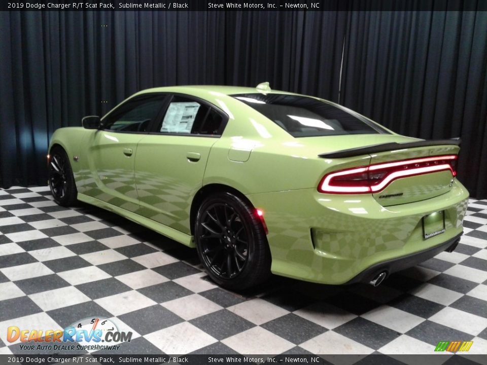 2019 Dodge Charger R/T Scat Pack Sublime Metallic / Black Photo #8