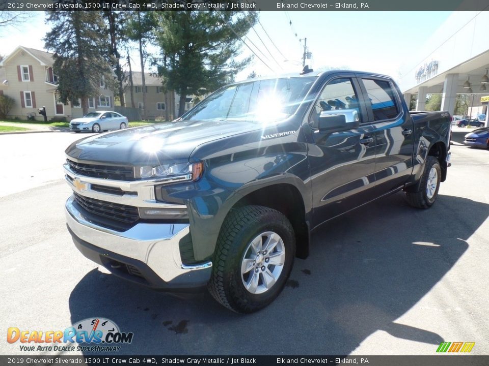 2019 Chevrolet Silverado 1500 LT Crew Cab 4WD Shadow Gray Metallic / Jet Black Photo #1