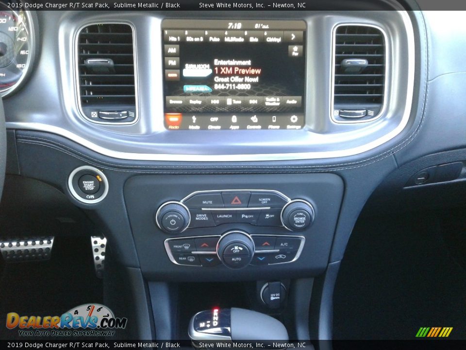 2019 Dodge Charger R/T Scat Pack Sublime Metallic / Black Photo #20