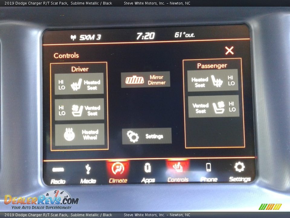 2019 Dodge Charger R/T Scat Pack Sublime Metallic / Black Photo #24