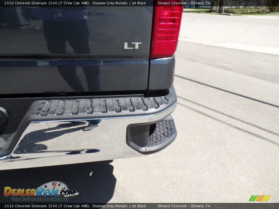 2019 Chevrolet Silverado 1500 LT Crew Cab 4WD Shadow Gray Metallic / Jet Black Photo #11