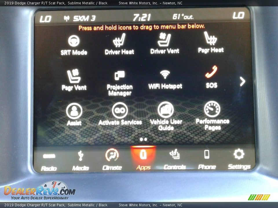 2019 Dodge Charger R/T Scat Pack Sublime Metallic / Black Photo #25