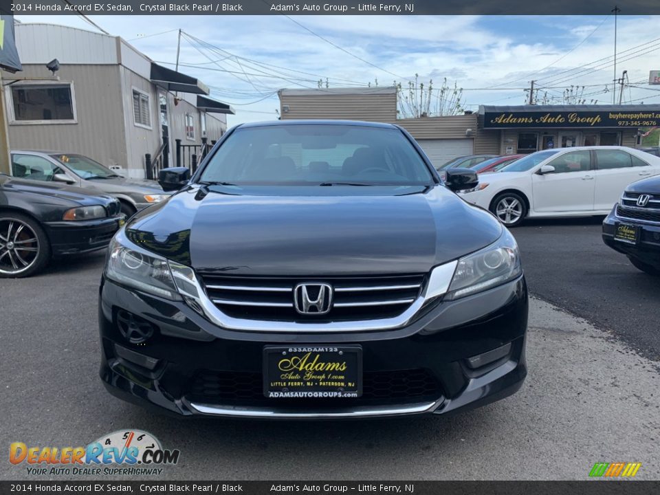 2014 Honda Accord EX Sedan Crystal Black Pearl / Black Photo #2