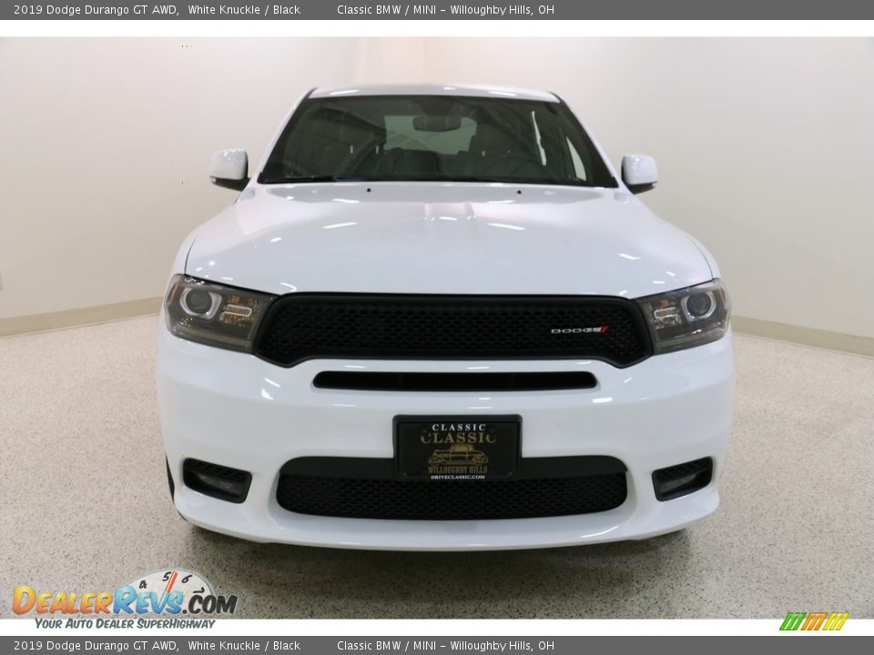 2019 Dodge Durango GT AWD White Knuckle / Black Photo #2