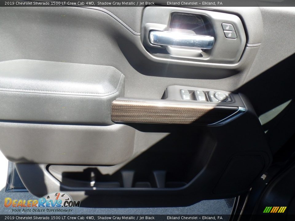 2019 Chevrolet Silverado 1500 LT Crew Cab 4WD Shadow Gray Metallic / Jet Black Photo #13