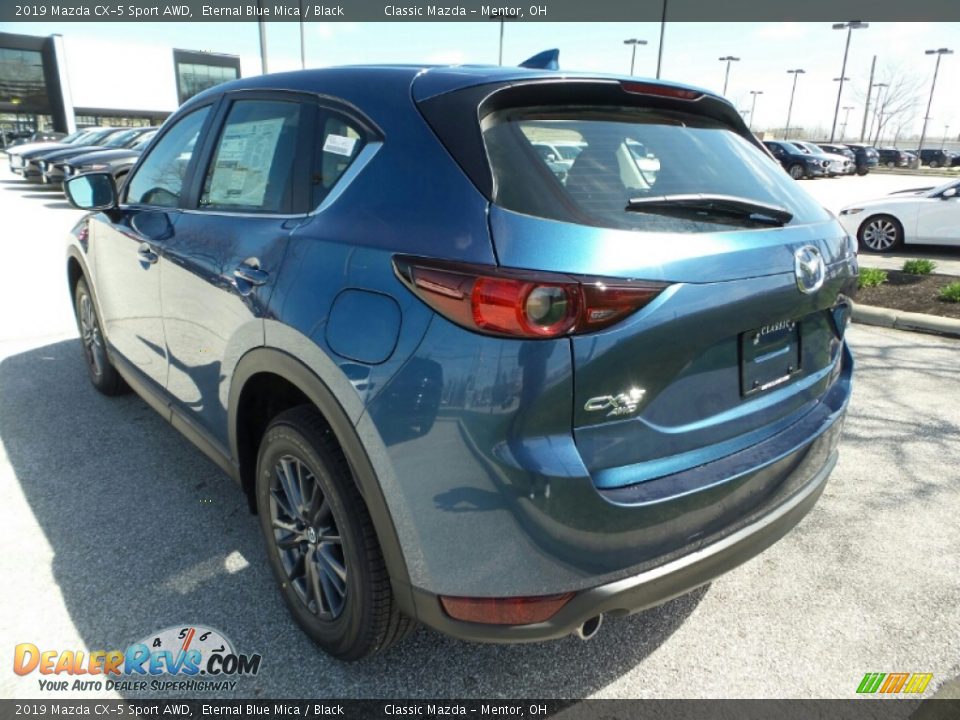 2019 Mazda CX-5 Sport AWD Eternal Blue Mica / Black Photo #5