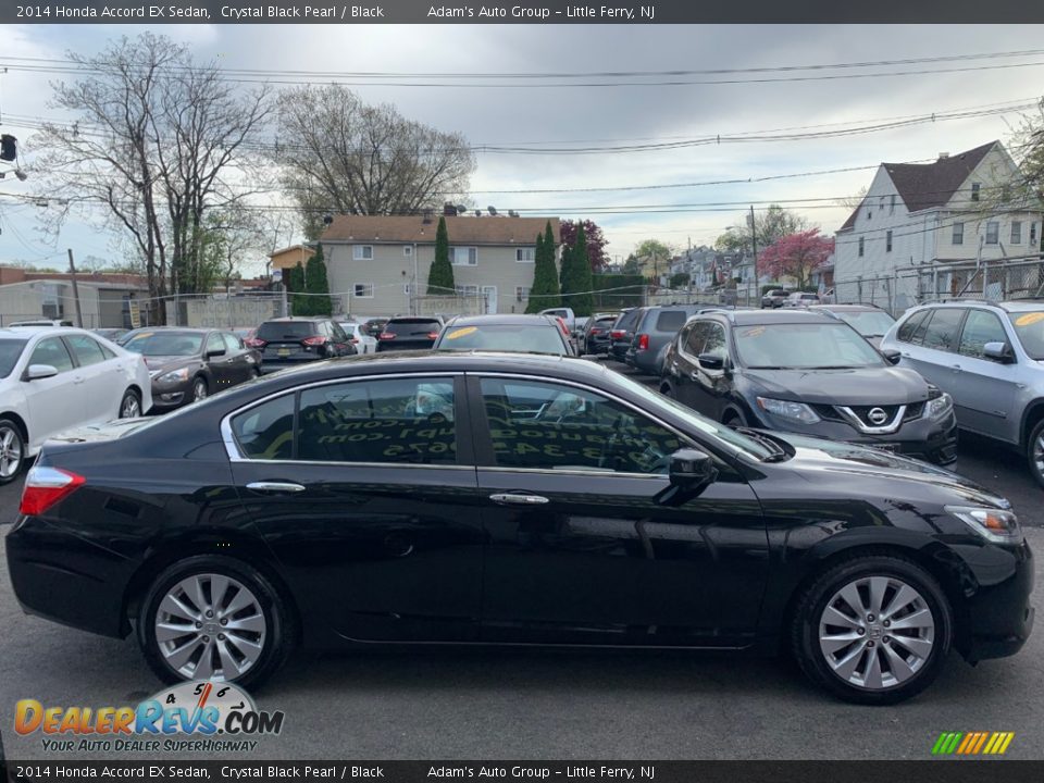 2014 Honda Accord EX Sedan Crystal Black Pearl / Black Photo #4