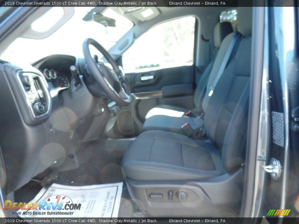2019 Chevrolet Silverado 1500 LT Crew Cab 4WD Shadow Gray Metallic / Jet Black Photo #15
