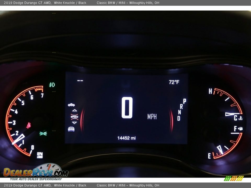 2019 Dodge Durango GT AWD White Knuckle / Black Photo #9