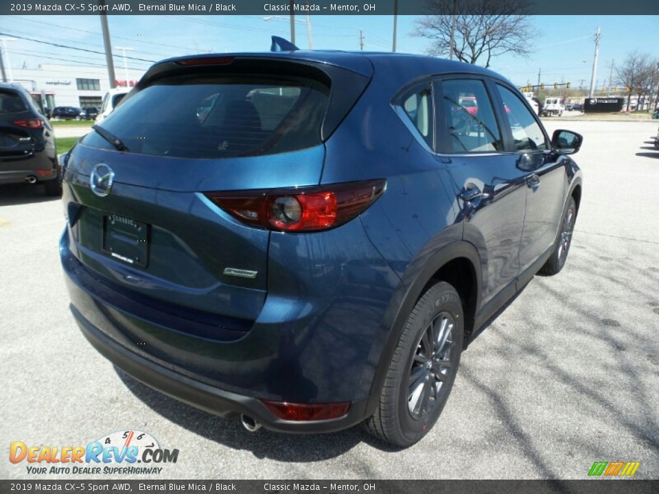 2019 Mazda CX-5 Sport AWD Eternal Blue Mica / Black Photo #7