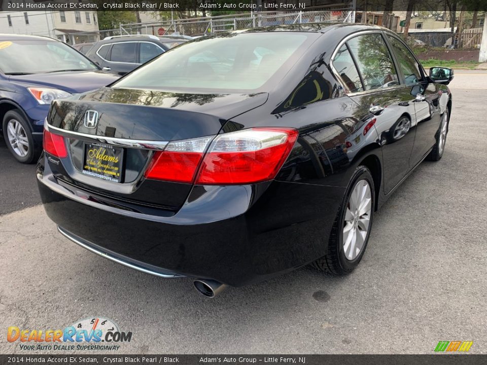 2014 Honda Accord EX Sedan Crystal Black Pearl / Black Photo #5