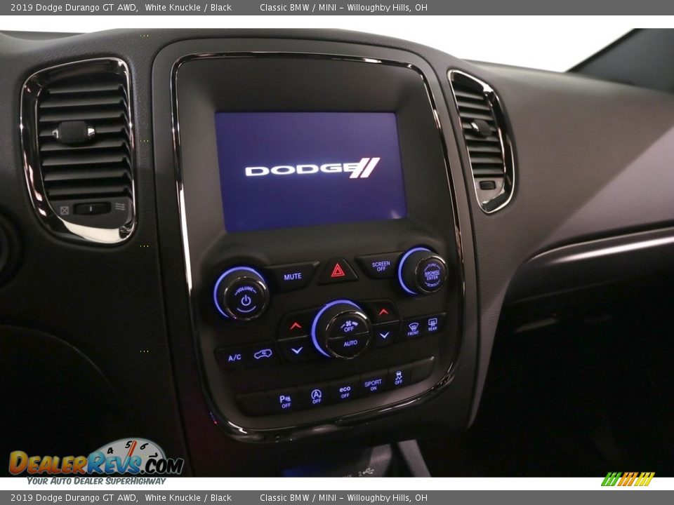 2019 Dodge Durango GT AWD White Knuckle / Black Photo #10