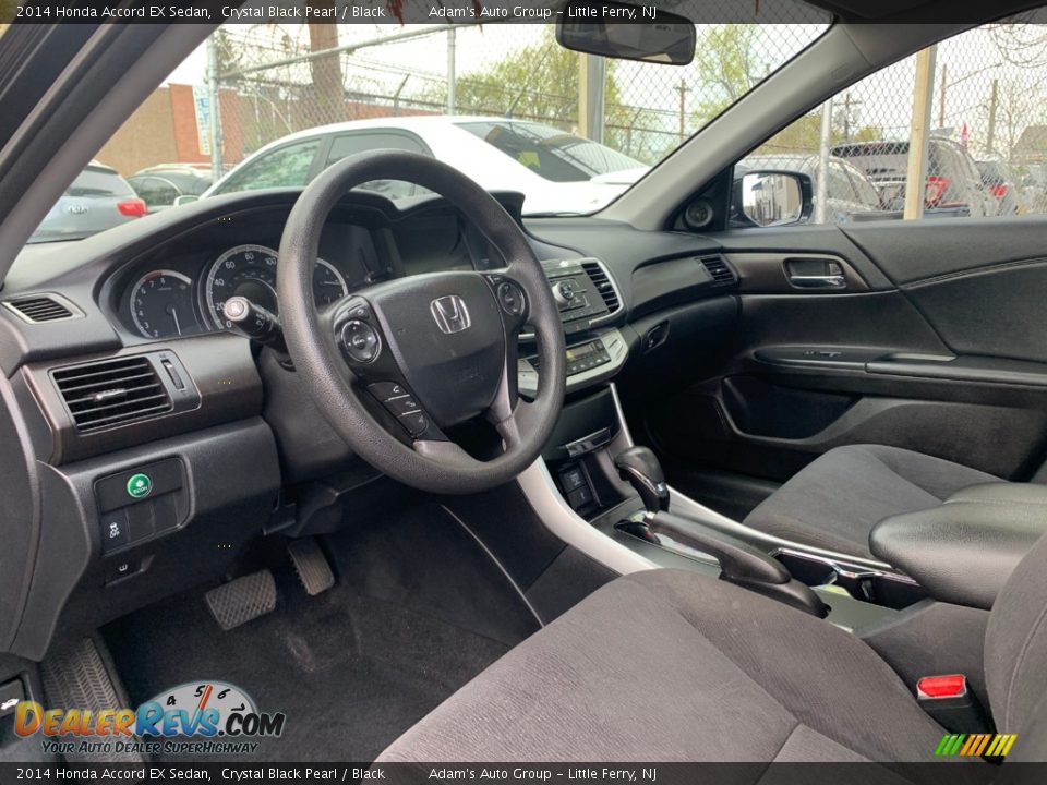 2014 Honda Accord EX Sedan Crystal Black Pearl / Black Photo #9