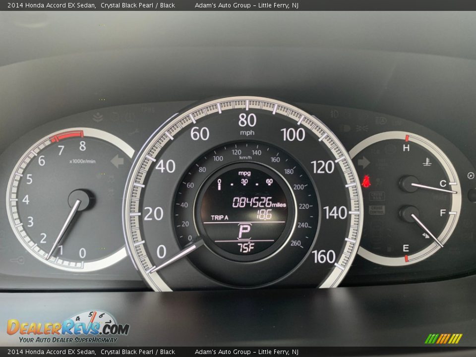 2014 Honda Accord EX Sedan Crystal Black Pearl / Black Photo #11