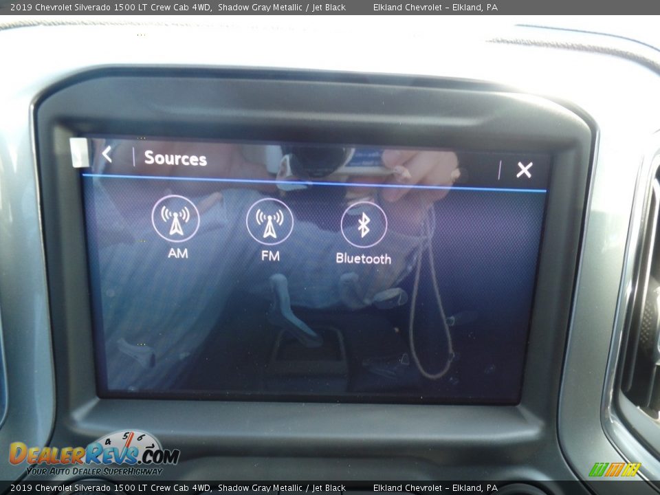 2019 Chevrolet Silverado 1500 LT Crew Cab 4WD Shadow Gray Metallic / Jet Black Photo #26