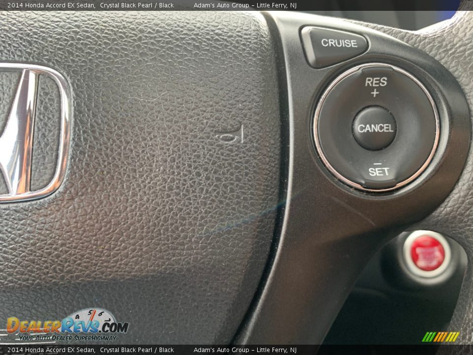 2014 Honda Accord EX Sedan Crystal Black Pearl / Black Photo #13