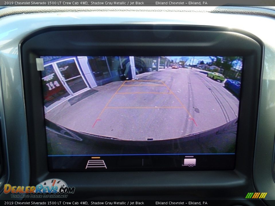 2019 Chevrolet Silverado 1500 LT Crew Cab 4WD Shadow Gray Metallic / Jet Black Photo #28