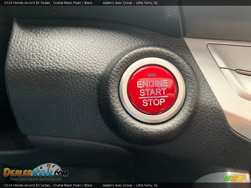 2014 Honda Accord EX Sedan Crystal Black Pearl / Black Photo #14