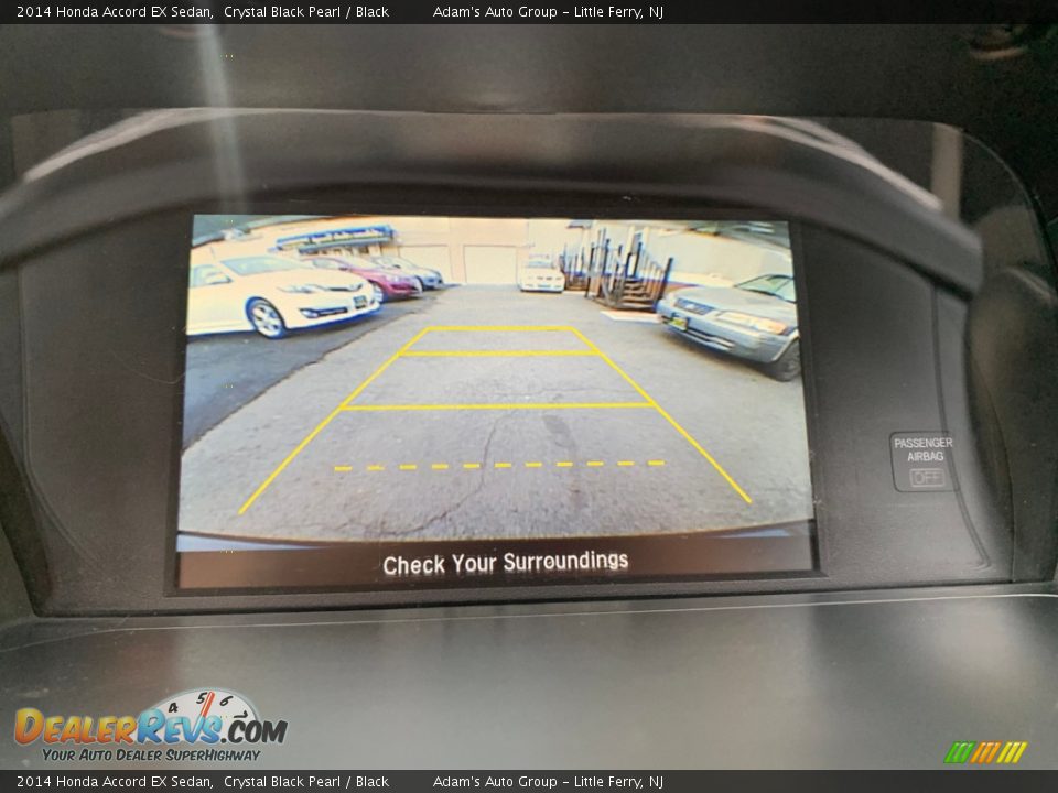 2014 Honda Accord EX Sedan Crystal Black Pearl / Black Photo #16
