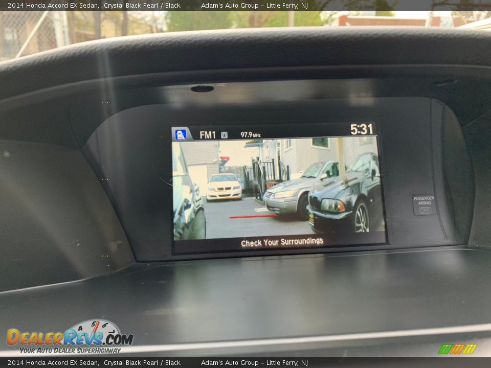 2014 Honda Accord EX Sedan Crystal Black Pearl / Black Photo #17