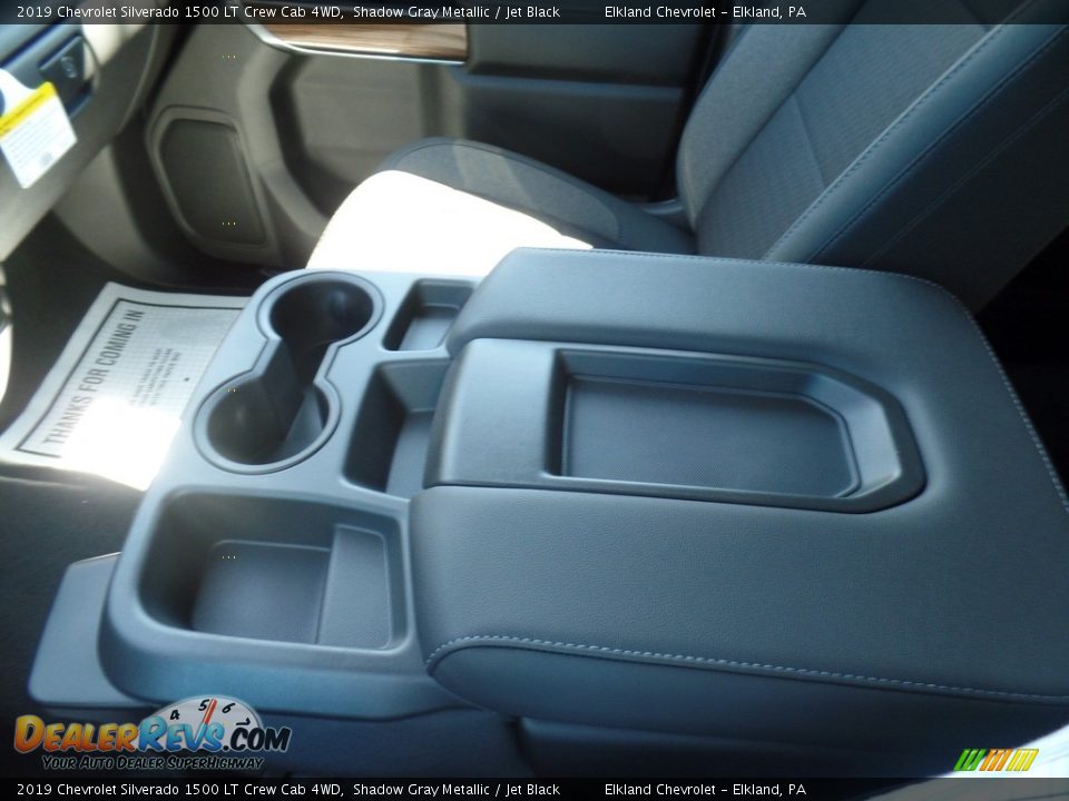2019 Chevrolet Silverado 1500 LT Crew Cab 4WD Shadow Gray Metallic / Jet Black Photo #32