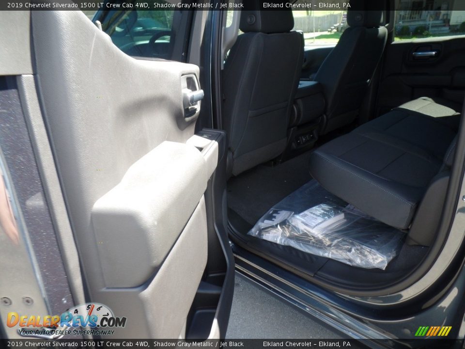 2019 Chevrolet Silverado 1500 LT Crew Cab 4WD Shadow Gray Metallic / Jet Black Photo #33