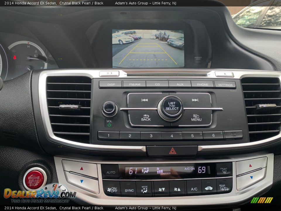 2014 Honda Accord EX Sedan Crystal Black Pearl / Black Photo #18