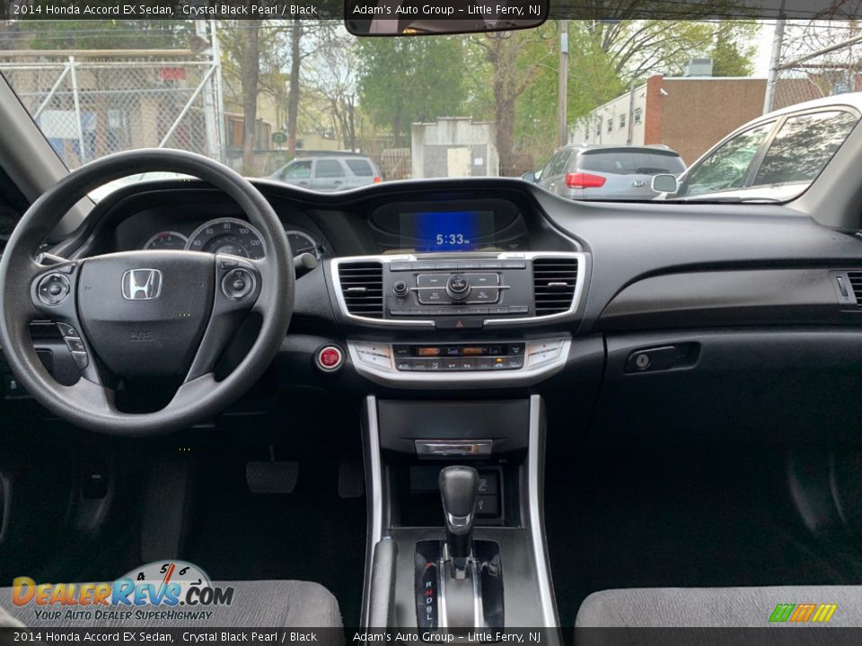 2014 Honda Accord EX Sedan Crystal Black Pearl / Black Photo #20