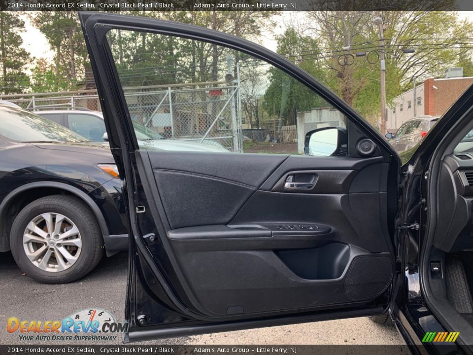 2014 Honda Accord EX Sedan Crystal Black Pearl / Black Photo #21