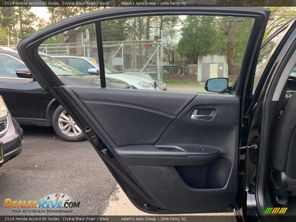 2014 Honda Accord EX Sedan Crystal Black Pearl / Black Photo #24