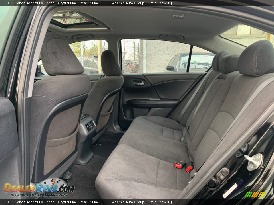 2014 Honda Accord EX Sedan Crystal Black Pearl / Black Photo #25