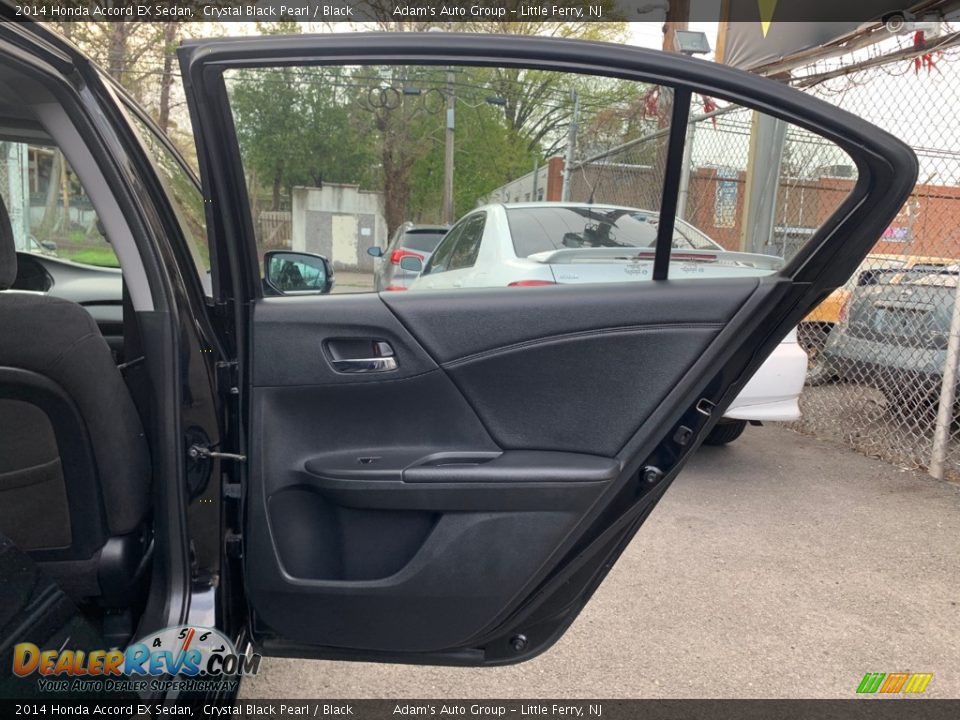 2014 Honda Accord EX Sedan Crystal Black Pearl / Black Photo #27