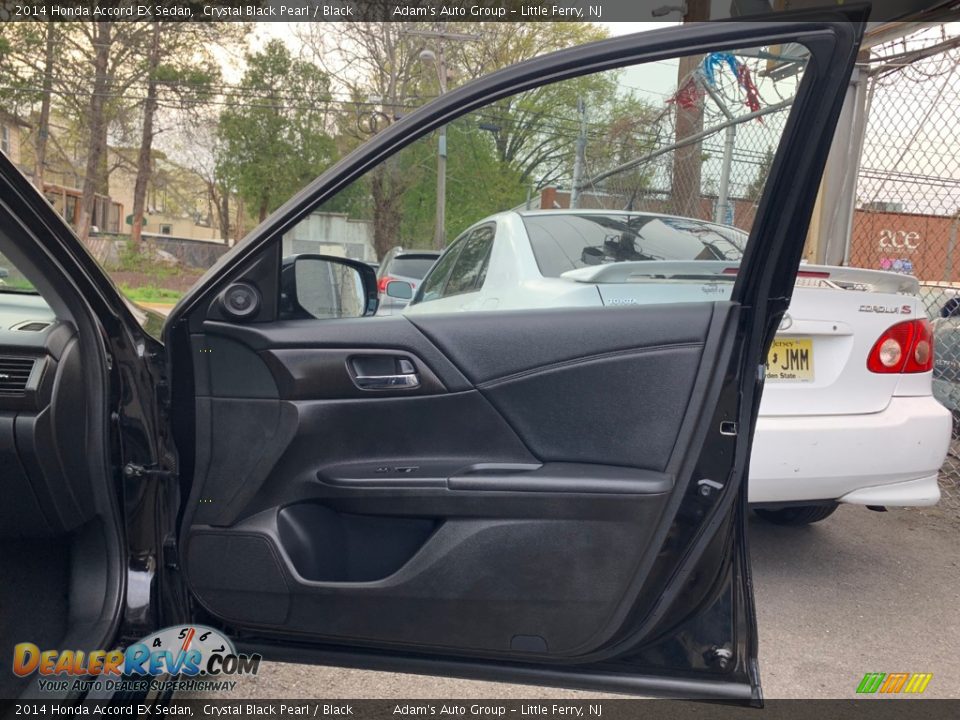 2014 Honda Accord EX Sedan Crystal Black Pearl / Black Photo #29