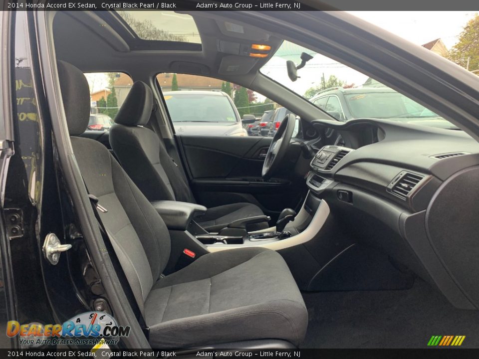 2014 Honda Accord EX Sedan Crystal Black Pearl / Black Photo #30