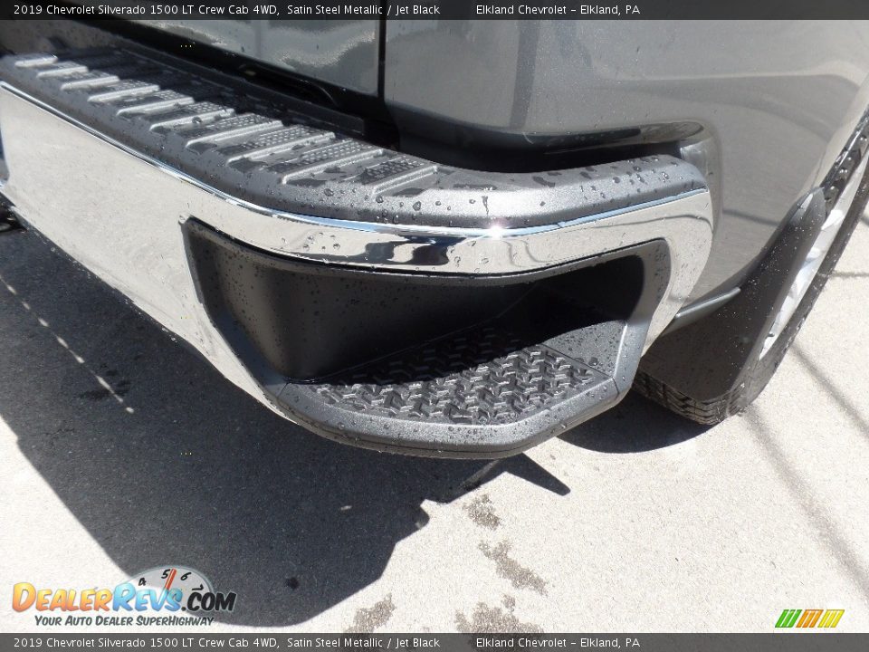 2019 Chevrolet Silverado 1500 LT Crew Cab 4WD Satin Steel Metallic / Jet Black Photo #12