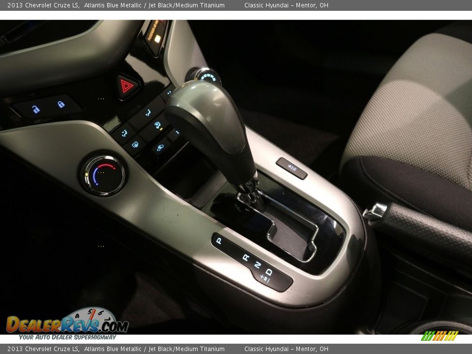 2013 Chevrolet Cruze LS Atlantis Blue Metallic / Jet Black/Medium Titanium Photo #11