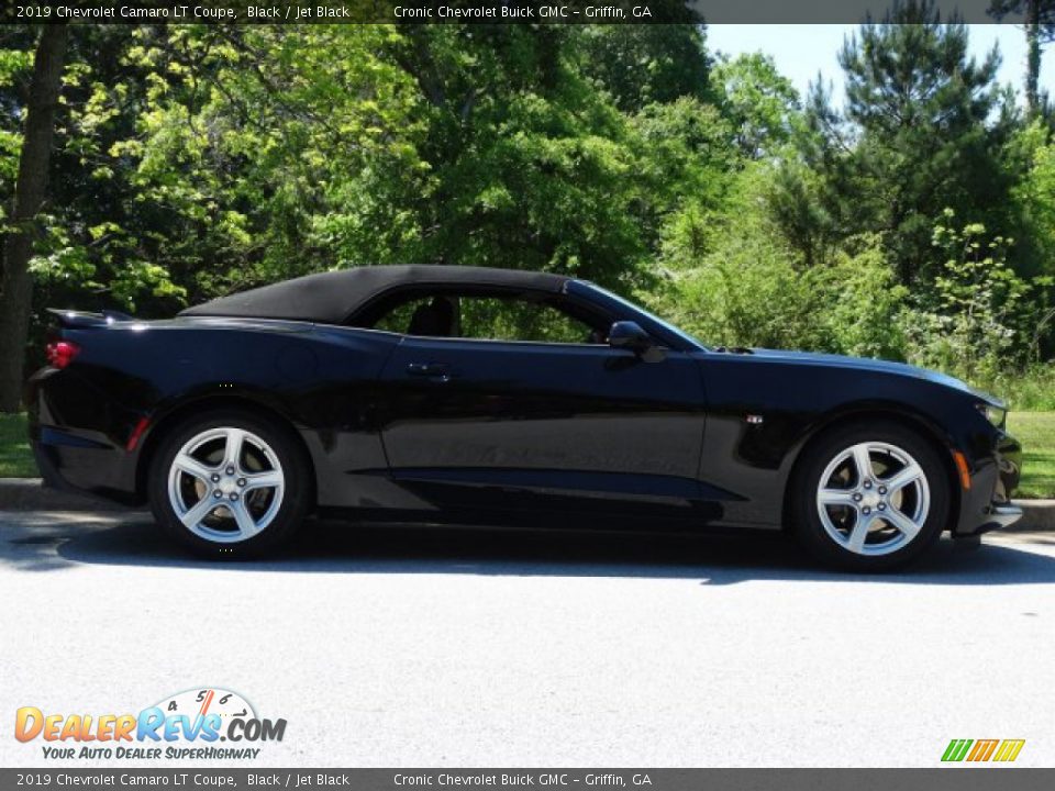 2019 Chevrolet Camaro LT Coupe Black / Jet Black Photo #2