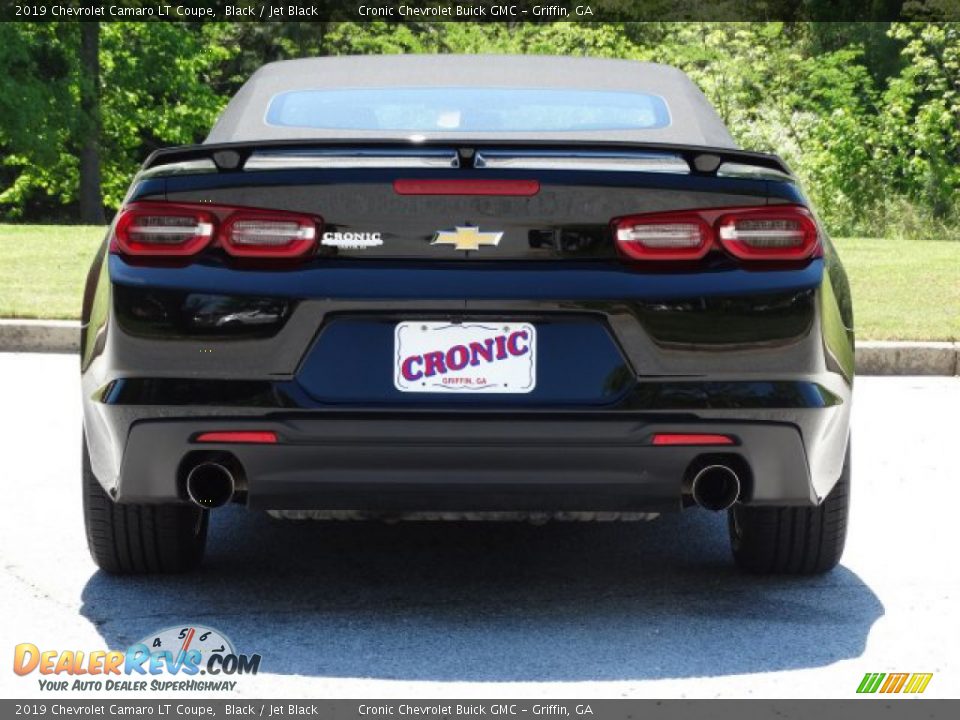 2019 Chevrolet Camaro LT Coupe Black / Jet Black Photo #7