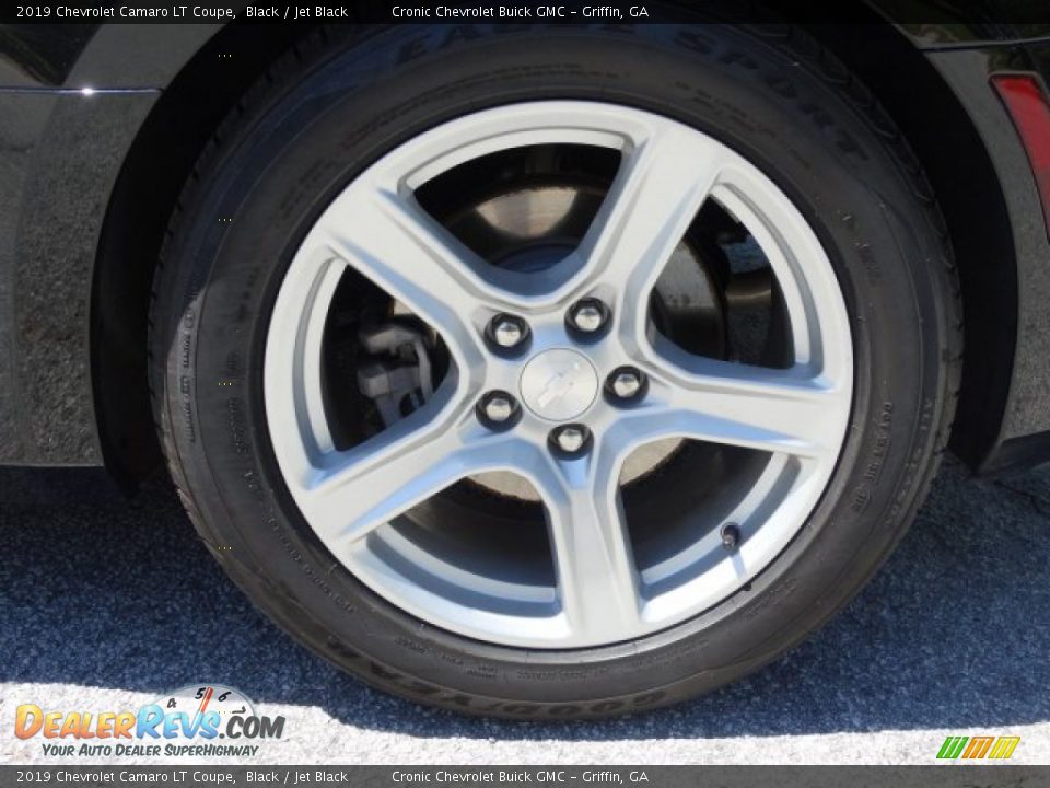 2019 Chevrolet Camaro LT Coupe Black / Jet Black Photo #9