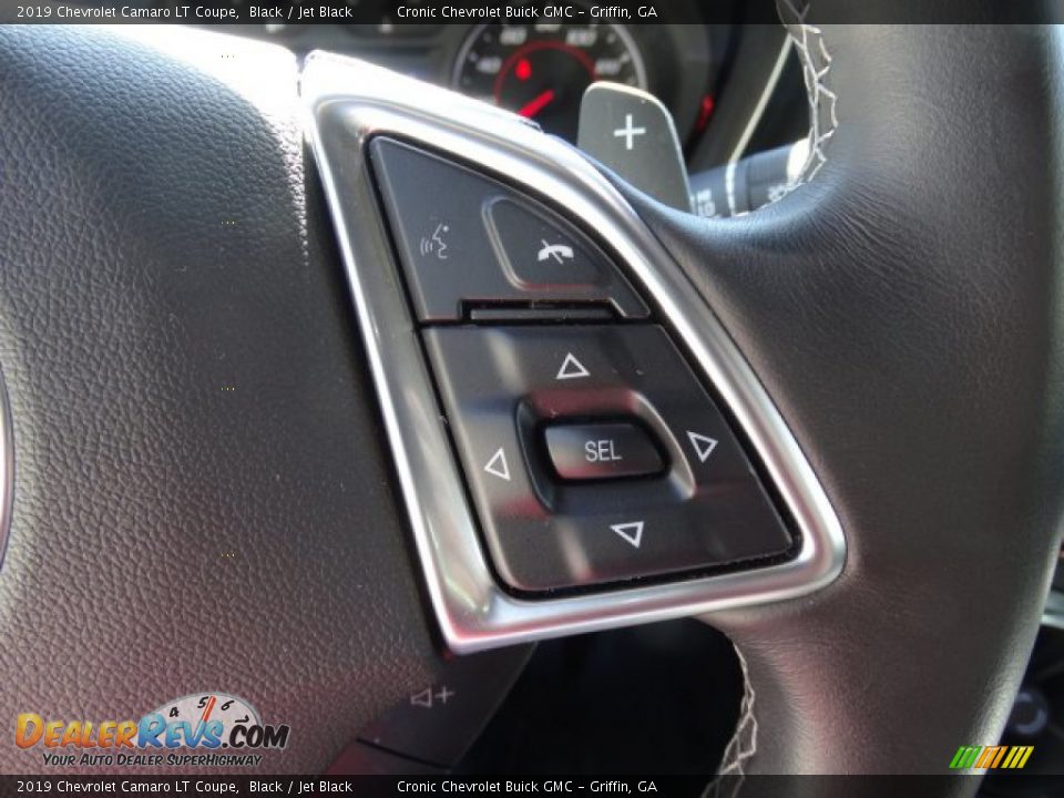 2019 Chevrolet Camaro LT Coupe Black / Jet Black Photo #17