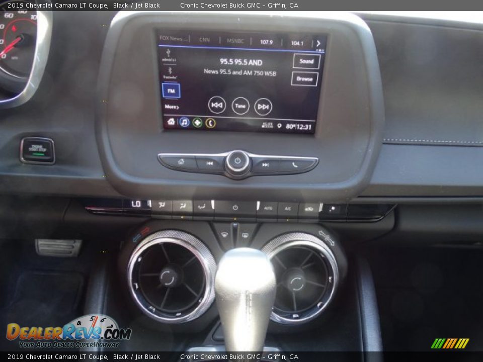 2019 Chevrolet Camaro LT Coupe Black / Jet Black Photo #18