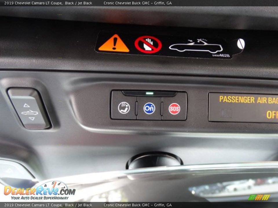 2019 Chevrolet Camaro LT Coupe Black / Jet Black Photo #20