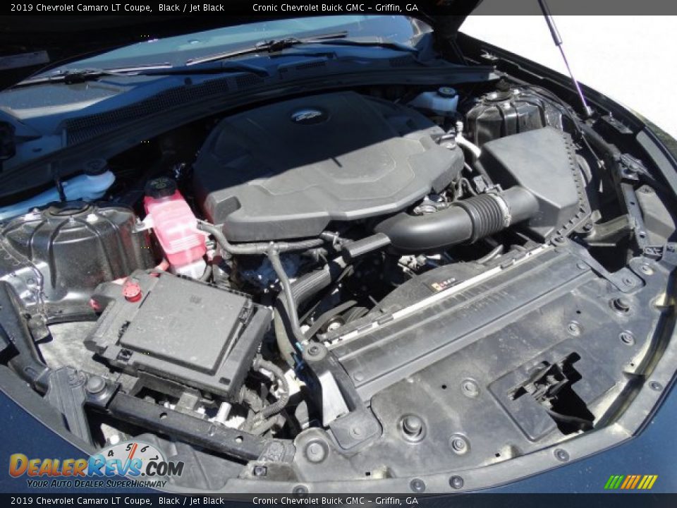 2019 Chevrolet Camaro LT Coupe Black / Jet Black Photo #25