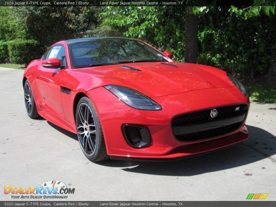 2020 Jaguar F-TYPE Coupe Caldera Red / Ebony Photo #2