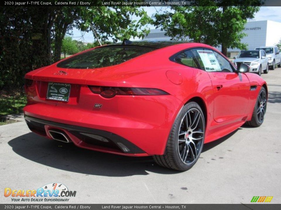 2020 Jaguar F-TYPE Coupe Caldera Red / Ebony Photo #7